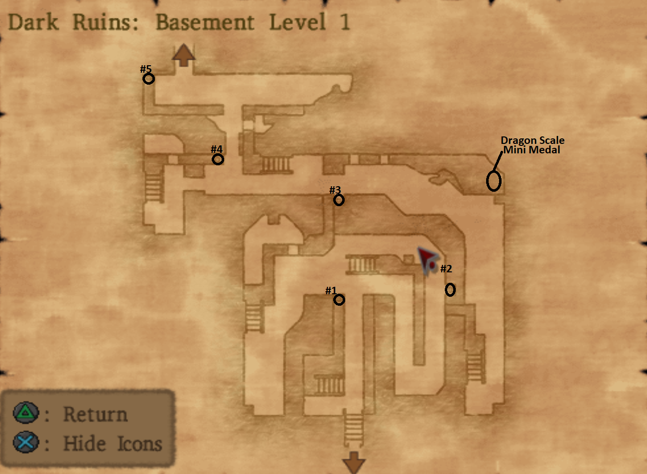 Dark Ruins Basement Level 1